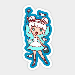 Tooth Fairy Girl Sticker